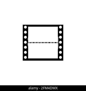 Film Roll Icon konzeptuelles Vektordesign eps10 Stock Vektor
