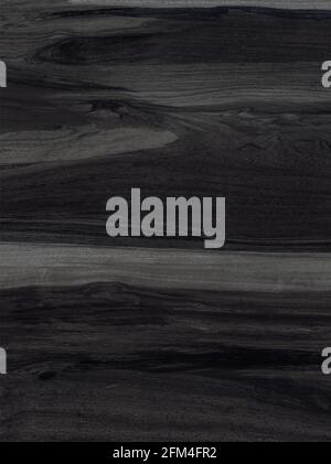 Grau und schwarz Farbe Holz Textur rustikalen Finish mit horizontalen Venen hochauflösendes Bild Stockfoto