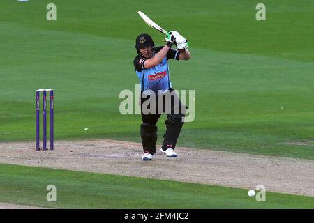 Luke Wright im Batting Action für Sussex während Sussex Sharks gegen Essex Eagles, NatWest T20 Blast Cricket auf dem 1st Central County Ground am 18th Augu Stockfoto