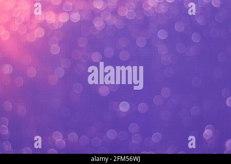 Pink und Lila Gradient Bokeh für abstrakten Hintergrund oder Wallpaper Stockfoto