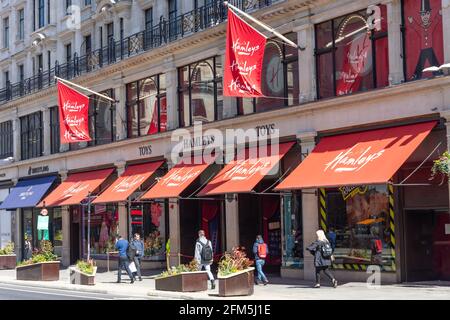 Hamley's Toy Store, Regent Street, West End, City of Westminster, Greater London, England, Großbritannien Stockfoto