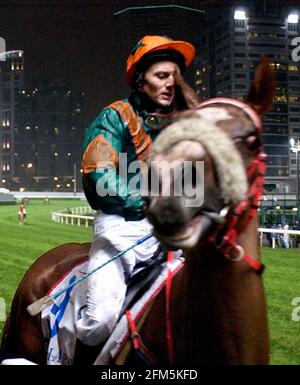 INTERNATIONALE JOCKEYS CHAMPIONSHIP-RENNEN IM HAPPY VALLEY HONG KONG 11/12/2002 BILD DAVID ASHDOWN RACING Stockfoto