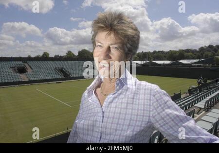 VIRGINIA WADE von No 2 COURT 23/6/07. BILD DAVID ASHDOWN VIRGINIA WADE Stockfoto