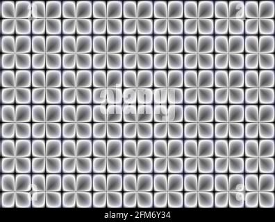 Abstrakter Hintergrund, schwarz grau weiß verschwommen Gradienten dynamische geometrische moderne Musterstruktur Stockfoto