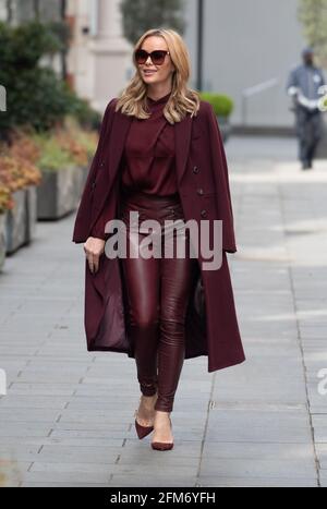 London, Großbritannien. Mai 2021. Amanda Holden in den Global Radio Studios in London. Kredit: SOPA Images Limited/Alamy Live Nachrichten Stockfoto