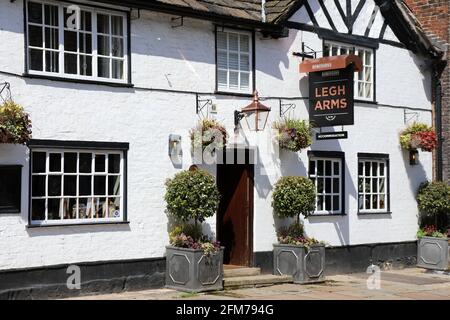 Legh Arms im Prestbury in der heshire Stockfoto