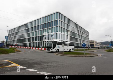 Artexo-Spanien. Am 24. April 2021 wurde in Artexo, A Coruña, Spanien, das neue Hauptquartier der Zentralabteilung von Zara.com errichtet Stockfoto