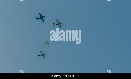 Weltkrieg II Flugzeuge Stockfoto