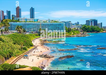 Salvador de Bahia, Brasilien. Stockfoto