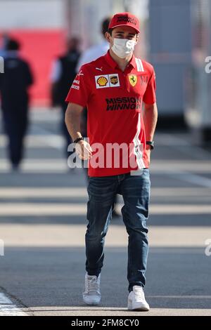 Barcelona, Spanien. Mai 2021. Barcelona, 7. Mai 2021, Charles Leclerc (MON) Ferrari. 07.05.2021 Formel-1-Weltmeisterschaft, Rd 4, Großer Preis Von Spanien, Barcelona, Spanien, Übungstag. Bildnachweis sollte lauten: XPB/Press Association Images. Quelle: XPB Images Ltd/Alamy Live News Stockfoto