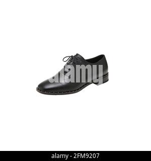 Kleid Schuhe für Männer isoliert auf weißem Hintergrund Stockfoto