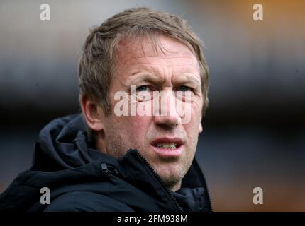 Aktenfoto vom 07-03-2020 von Brighton und Hove Albion Manager Graham Potter. Ausgabedatum: Freitag, 7. Mai 2021. Stockfoto