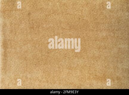 Leerer Papierkarton - Struktur oder Hintergrund aus recyceltem Papier - Perfekt im Detail Stockfoto
