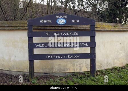 Tigiwinkles Wildlife Hospital in Buckinghamshire Bild David Sandison Stockfoto