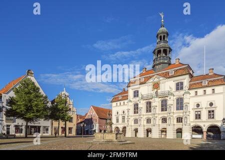 Rathaus in Lüneburg, Niedersachsen, Deutschland Stockfoto