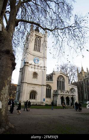 Westminster Abby und St. Margarets Kirche Bild David Sandison Stockfoto