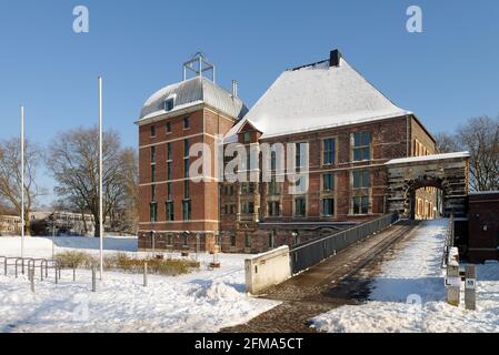 Schloss Horst, Renaissance, Gelsenkirchen, Horst, Ruhrgebiet, Nordrhein-Westfalen, Deutschland Stockfoto