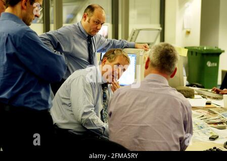 Simon Kelner..... Herausgeber der unabhängigen Zeitung in Londonpic David Sandison 8/2/2006 Stockfoto