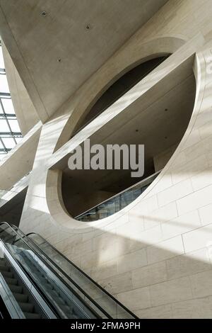 Berlin, Mitte, unter den Linden, Deutsches Historisches Museum, Pei-Bau, Innenhof Stockfoto