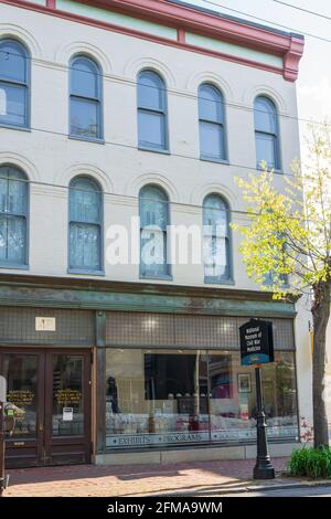 Frederick, MD - 19. April 2021: National Museum of Civil war Medicine Stockfoto