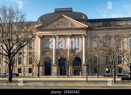 Berlin, Mitte, unter den Linden, Staatsbibliothek, größte universale akademische Bibliothek Deutschlands Stockfoto