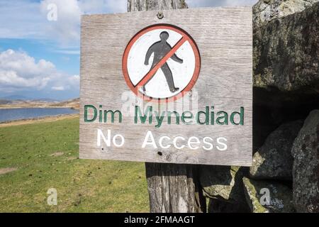 Cregennan Lake, Cregennan Lakes, at, base, near, Cadair Idris, Cader Idris, Mountain. Malerisch, abgelegen, mittel, West, Wales, ländlich, landschaftlich, ländlich, in ländlicher Lage, der Haupthügel, den Sie neben dem See sehen, heißt „Pared y Cefn Hir“ und ist begehbar. Es ist so steil, wie es aussieht, aber sobald man oben ist, kann man dem hügeligen Pfad über alle Grate folgen, mit Blick auf Barmouth und hinunter auf die Seen. Dann fallen Sie hinunter und folgen dem Pfad am Fuße des Hügels, oder können zwischen den Seen am Bootshaus vorbei spazieren. Stockfoto