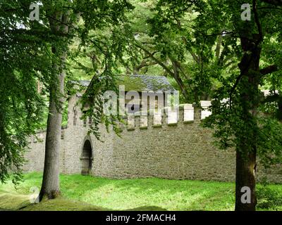 Römische Festung Saalburg bei Bad Homburg, Roman Limes, UNESCO-Weltkulturerbe, Taunus, Hessen, Deutschland Stockfoto