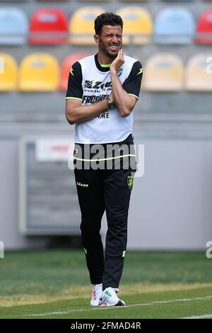 Frosinone, Italien, 7. Mai 2021 Fabio Grosso Trainer von Frosinone bei der Frosinone vs Vicenza Serie B League Credit:Roberto Ramaccia/Alamy Live News Stockfoto