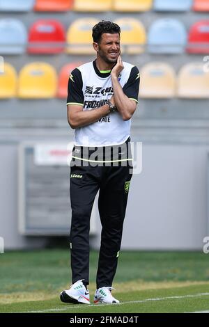 Frosinone, Italien, 7. Mai 2021 Fabio Grosso Trainer von Frosinone bei der Frosinone vs Vicenza Serie B League Credit:Roberto Ramaccia/Alamy Live News Stockfoto