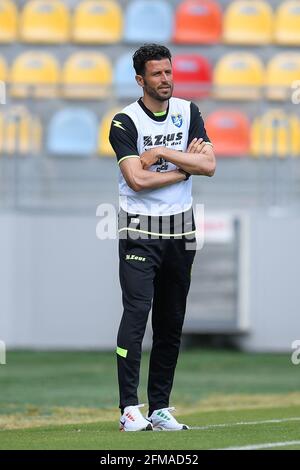 Frosinone, Italien, 7. Mai 2021 Fabio Grosso Trainer von Frosinone bei der Frosinone vs Vicenza Serie B League Credit:Roberto Ramaccia/Alamy Live News Stockfoto