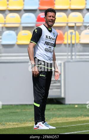 Frosinone, Italien, 7. Mai 2021 Fabio Grosso Trainer von Frosinone bei der Frosinone vs Vicenza Serie B League Credit:Roberto Ramaccia/Alamy Live News Stockfoto