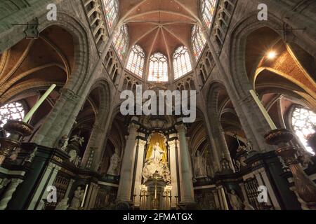 Saint Bavo Kirche, Gent, Belgien Stockfoto