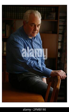 Dr. Brian Jones ....Defence Inelegence annalist.pic David Sandison 3/2/2004 Stockfoto