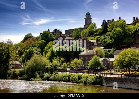 Die St. Mary Magdalene Church, Bridgnorth, ist eine Pfarrkirche in der Church of England, die in der East Castle Street, Bridgnorth, steht. Stockfoto