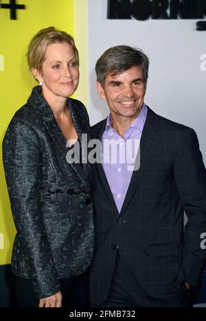 Ali Wentworth, George Stephanopoulos kommen zur Morning Show New York Premiere von APPLE TV, die am Montag, den 28. Oktober 2019, im Lincoln Center in New York City stattfand. Foto von Jennifer Graylock-Graylock.com 917-519-7666 Stockfoto