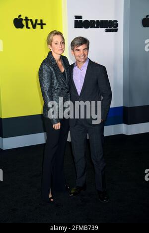 Ali Wentworth, George Stephanopoulos kommen zur Morning Show New York Premiere von APPLE TV, die am Montag, den 28. Oktober 2019, im Lincoln Center in New York City stattfand. Foto von Jennifer Graylock-Graylock.com 917-519-7666 Stockfoto