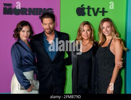 Harry Connick Jr, Jill Goodacre, Georgia Tatum Connick, Sarah Kate Connick, Charlotte Connick kommt zur Morning Show New York Premiere von APPLE TV, die am Montag, den 28. Oktober 2019 im Lincoln Center in New York City stattfand. Foto von Jennifer Graylock-Graylock.com 917-519-7666 Stockfoto