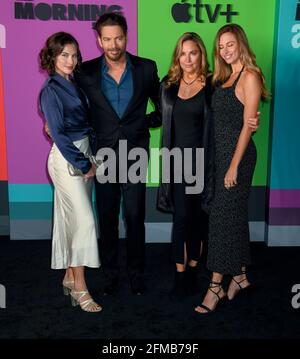 Harry Connick Jr, Jill Goodacre, Georgia Tatum Connick, Sarah Kate Connick, Charlotte Connick kommt zur Morning Show New York Premiere von APPLE TV, die am Montag, den 28. Oktober 2019 im Lincoln Center in New York City stattfand. Foto von Jennifer Graylock-Graylock.com 917-519-7666 Stockfoto