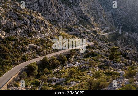 Spanien, Balearen, Mallorca, Nus de Sa Corbata Stockfoto