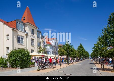 Mehrfamilienhaus, Kühlungsborn, Mecklenburg-Vorpommern, Deutschland Stockfoto