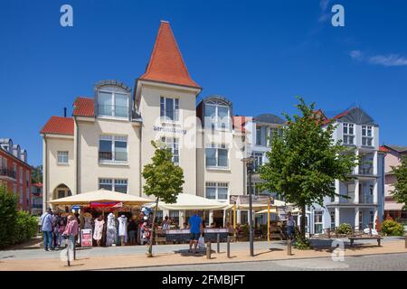 Mehrfamilienhaus, Kühlungsborn, Mecklenburg-Vorpommern, Deutschland Stockfoto