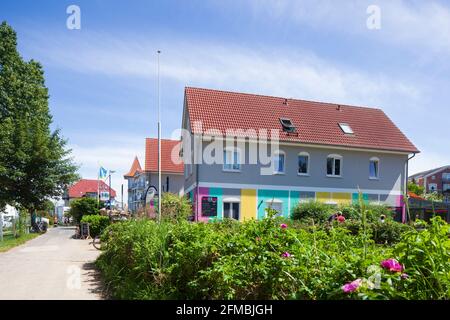 Mehrfamilienhaus, Kühlungsborn, Mecklenburg-Vorpommern, Deutschland Stockfoto