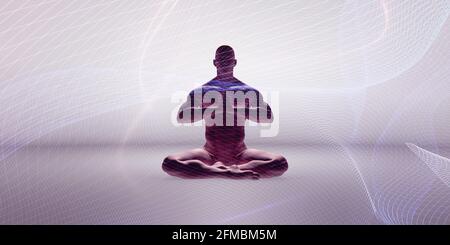 Mind Brain Thought Geistiges Training Energie Power Konzept Stockfoto