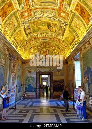 Vatikanmuseum in Rom, Italien Stockfoto