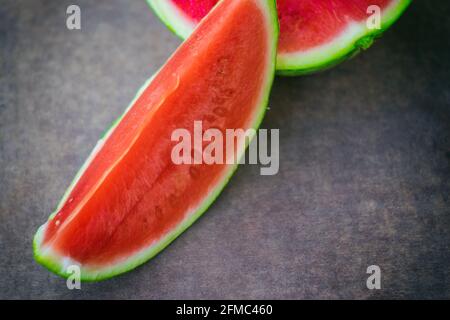 Nahaufnahme der Wassermelone Stockfoto