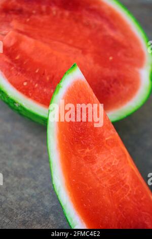 Nahaufnahme der Wassermelone Stockfoto