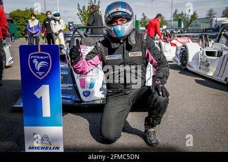 Magny Cours, Frankreich. Mai 2021. EVEILLARD Benoit (FRA), GÜRTELRENNEN, Sprint Cup von Funyo, Portrait während der 2. Runde des Sprint Cup von Funyo SportProto 2021, vom 6. Bis 9. Mai 2021 auf dem Circuit de Nevers Magny-Cours, Magny-Cours, Frankreich - Foto Paulo Maria / DPPI Credit: DPPI Media/Alamy Live News Stockfoto