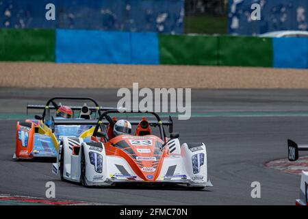 Magny Cours, Frankreich. Mai 2021. 23 GAUCLER Olivier (FRA), HMC, Sprint Cup von Funyo, Action-Rennen 1 während der 2. Runde des Sprint Cup von Funyo SportProto 2021, vom 6. Bis 9. Mai 2021 auf dem Circuit de Nevers Magny-Cours, Magny-Cours, Frankreich - Photo Clément Luck / DPPI Credit: DPPI Media/Alamy Live News Stockfoto