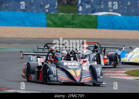 Magny Cours, Frankreich. Mai 2021. 86 BERNARD Ethan (FRA), GÜRTELRENNEN, Sprint Cup von Funyo, Actionrennen 1 während der 2. Runde des Sprint Cup von Funyo SportProto 2021, vom 6. Bis 9. Mai 2021 auf dem Circuit de Nevers Magny-Cours, Magny-Cours, Frankreich - Foto Clément Luck / DPPI Credit: DPPI Media/Alamy Live News Stockfoto