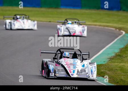 Magny Cours, Frankreich. Mai 2021. 80 EVEILLARD Benoit (FRA), GÜRTELRENNEN, Sprint Cup von Funyo, Actionrennen 1 während der 2. Runde des Sprint Cup von Funyo SportProto 2021, vom 6. Bis 9. Mai 2021 auf dem Circuit de Nevers Magny-Cours, Magny-Cours, Frankreich - Foto Clément Luck / DPPI Credit: DPPI Media/Alamy Live News Stockfoto